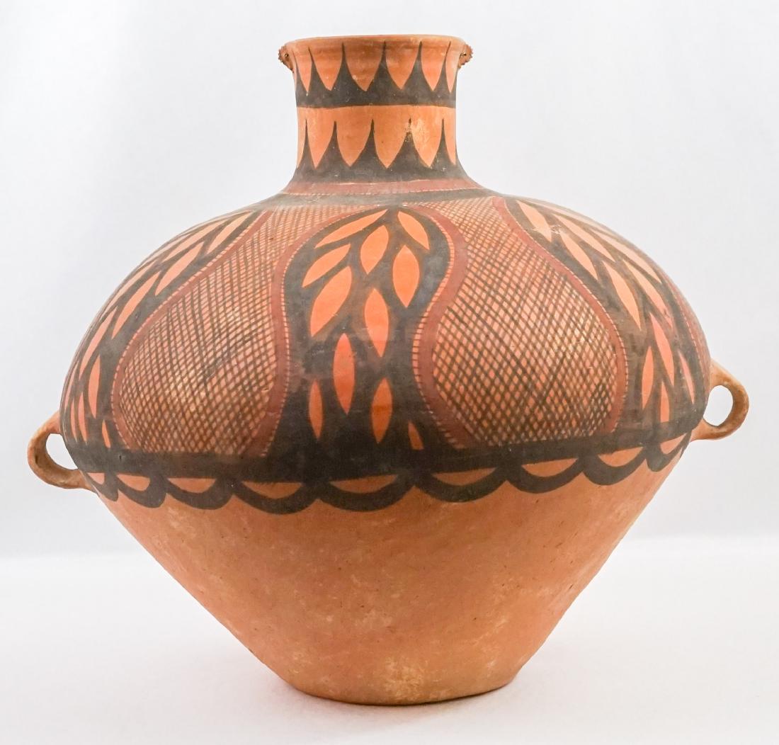 Chinese Large Neolithic Style Painted Pottery Pot (1 of 5)