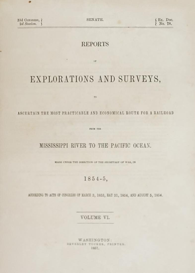 Senate Documents Vol IV, 1854-55 (1 of 9)