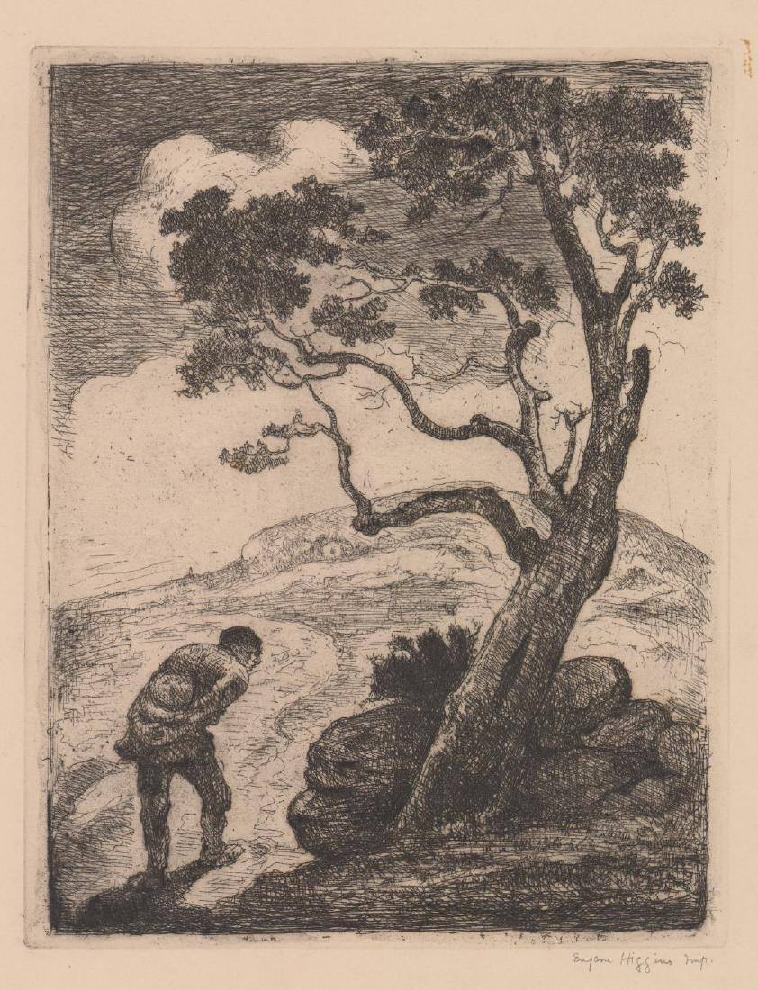 Eugene Higgins Etching (1 of 4)