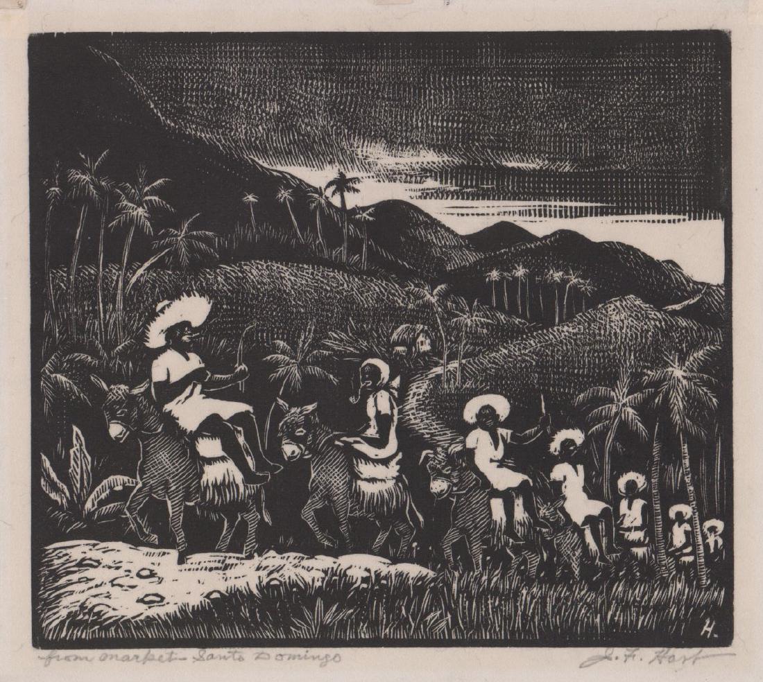 John Francis Hart Woodcut (1 of 5)