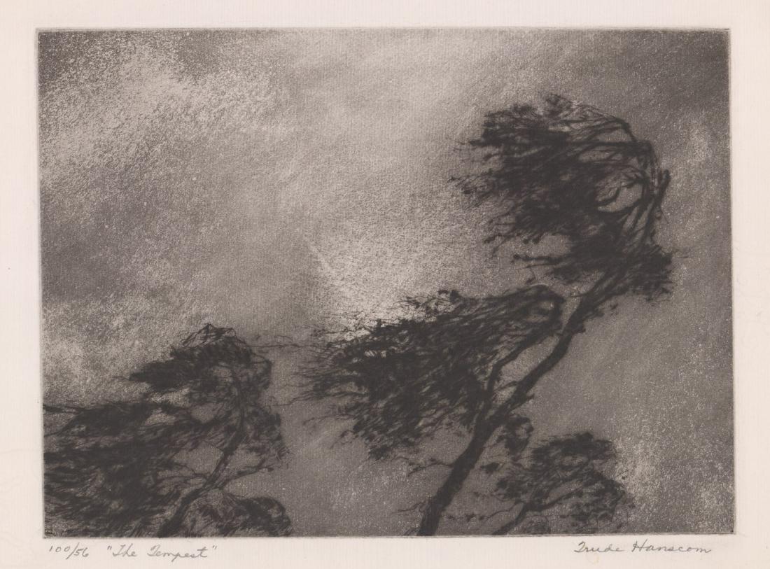 Trude Hanscom Etching (1 of 5)