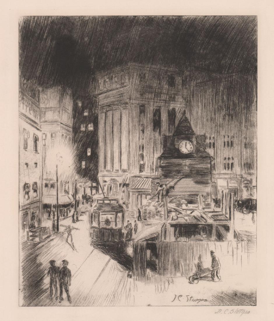 Dwight Sturges Etching (1 of 4)