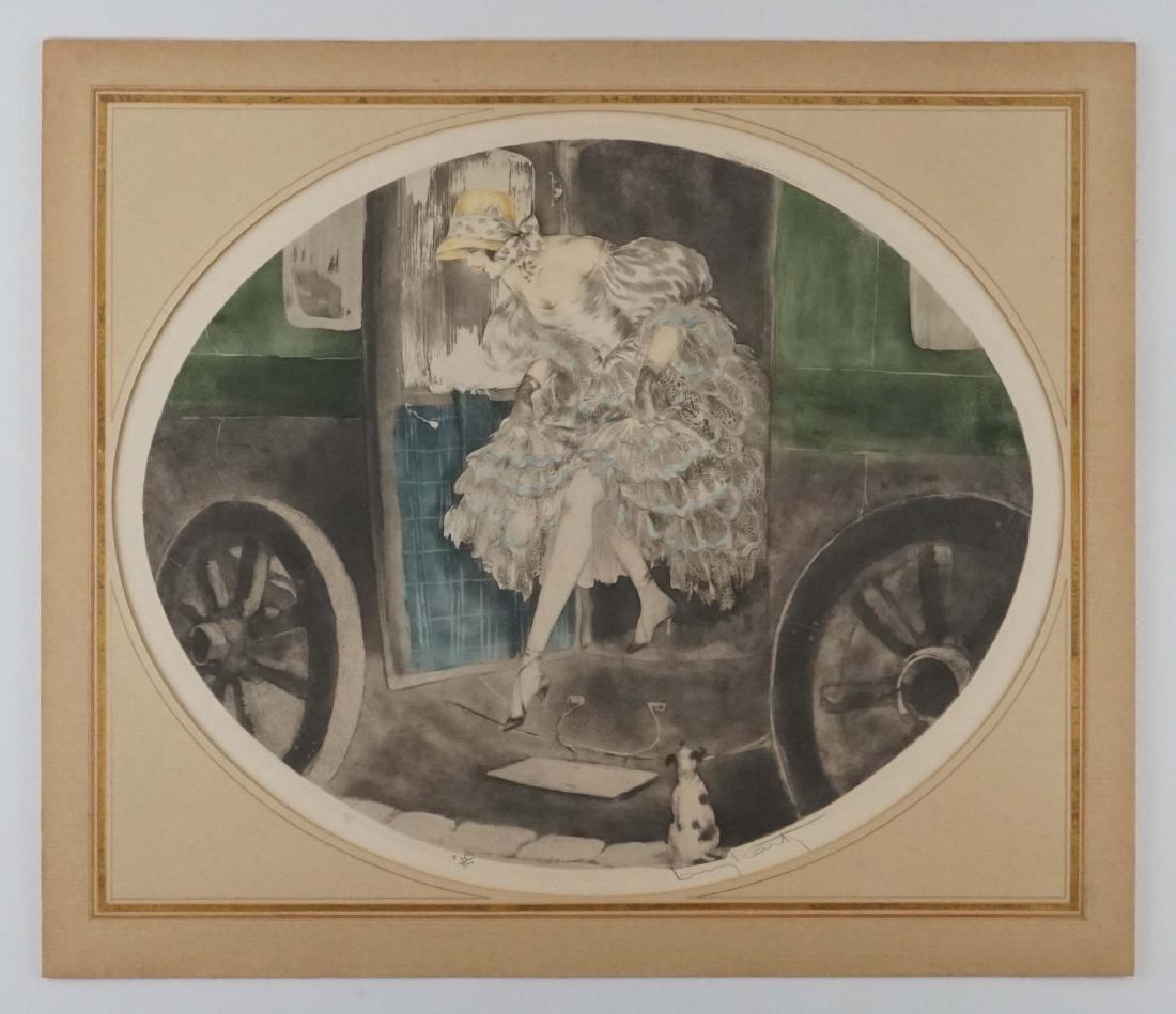 Louis Icart Etching (1 of 6)