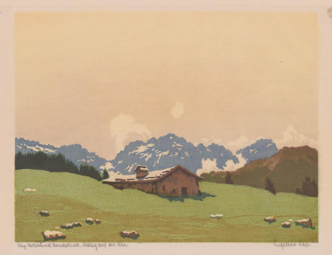 Englebert Lap Woodcut (1 of 4)