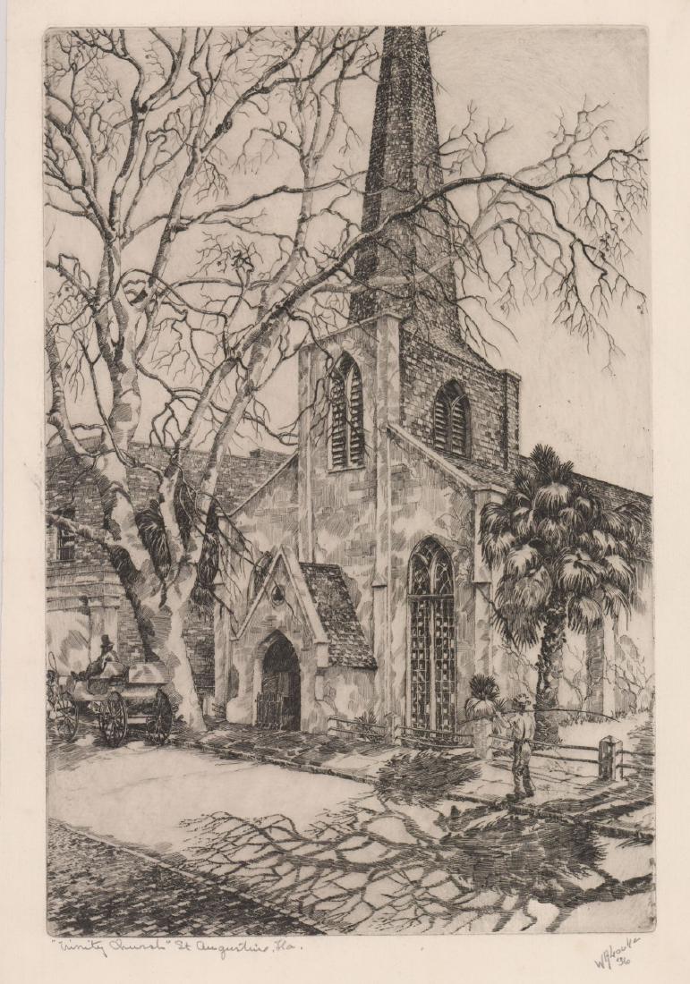 Walter R. Locke Etching (1 of 4)