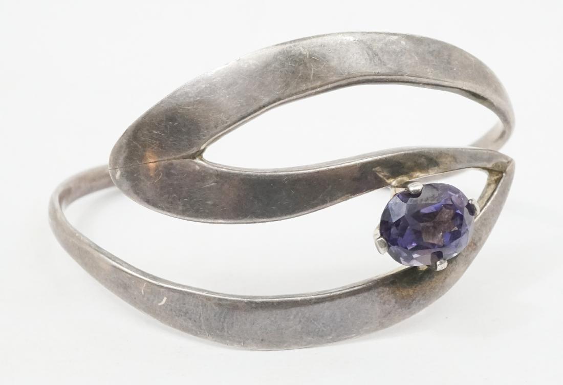 Taxco Mexico Modernist Cuff Bracelet ERE (1 of 3)