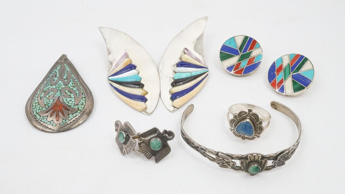 A Group of Native American Southwest Jewelry (1 of 5)