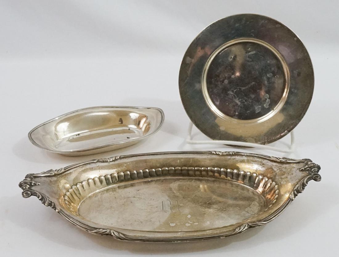 Three Sterling Silver Serving Pieces (1 of 1)