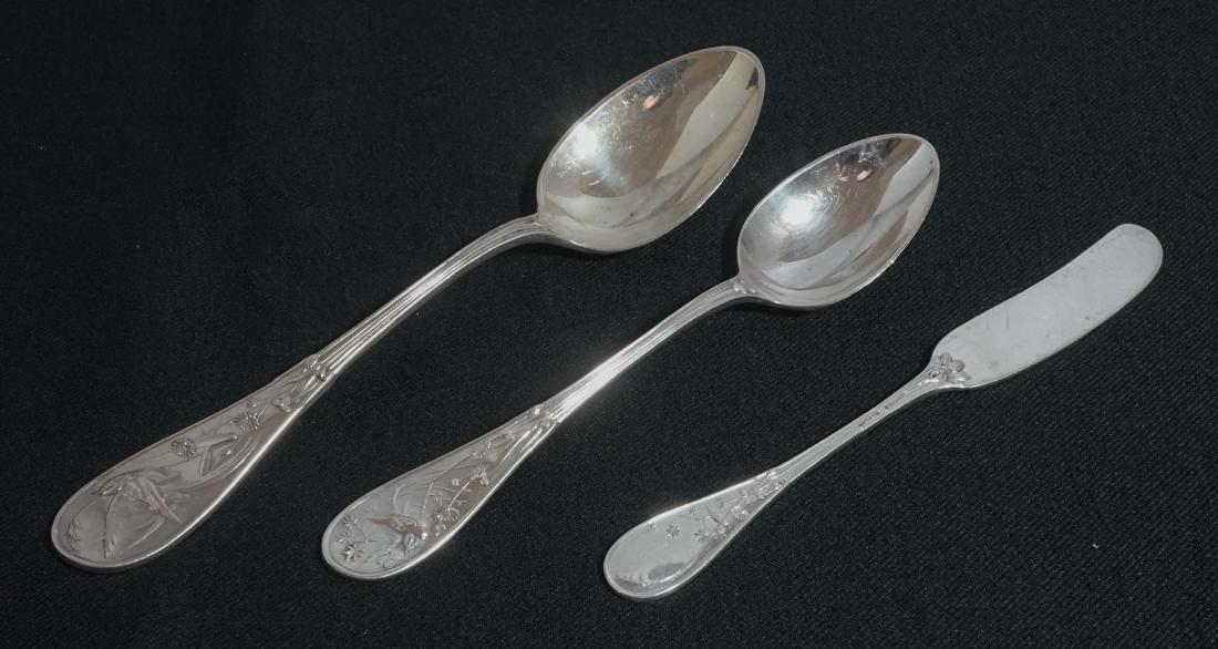 Tiffany Sterling Flatware in Audubon Pattern (1 of 7)