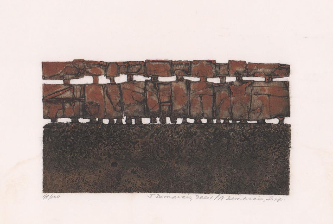 Joseph Demarais Etching (1 of 4)