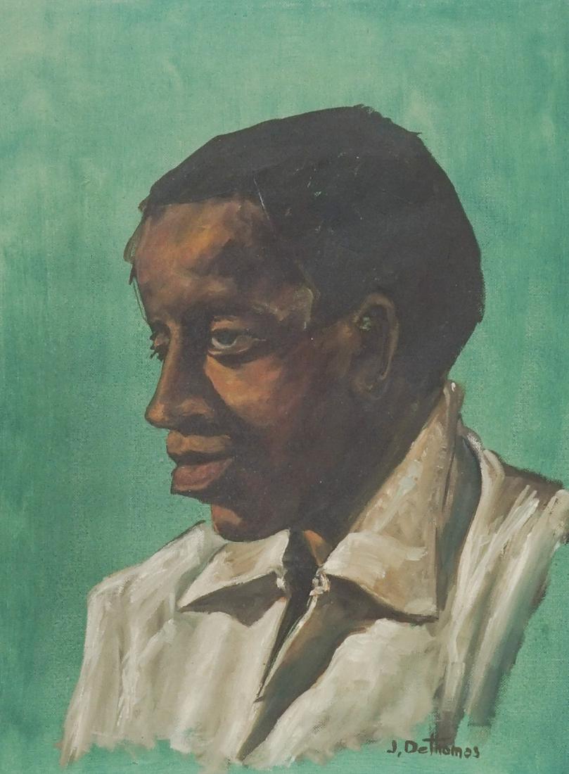 Joe Dethomas Oil Painting: Joe Dethomas original oil on board. Measures 16" x 12". We ship most items in this auction in-house with the exception of furniture, large or heavier artwork and extremely fragile items requiring spec