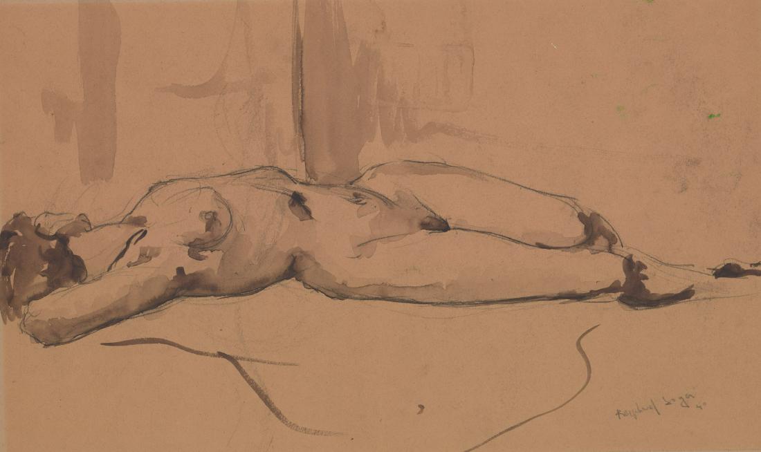 Raphael Soyer Original Drawing (1 of 4)