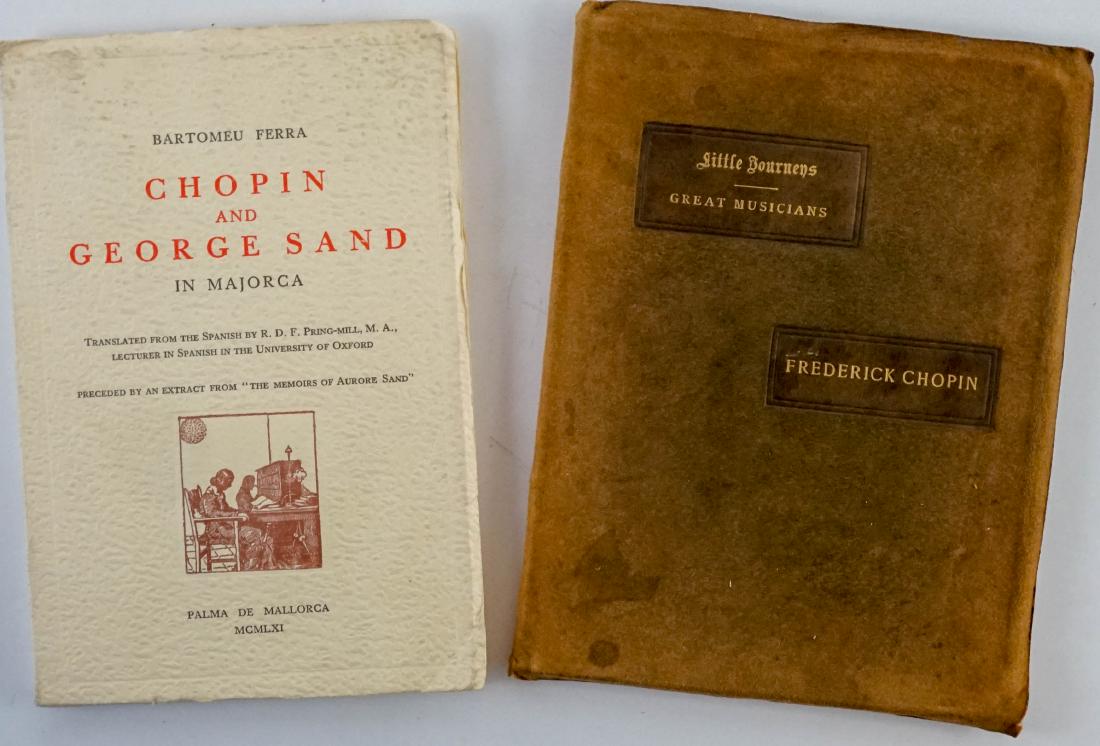 2 Books; Little Journeys Frederick Chopin 1901 (1 of 12)