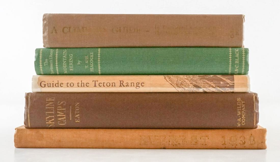 Group of Five Mountaineering Books (1 of 6)