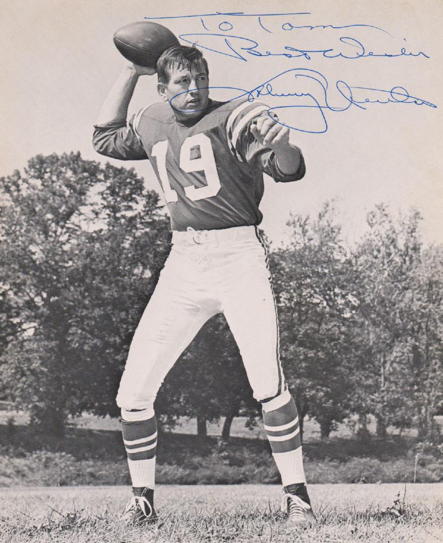 Johnny Unitas Signed Photograph PSA/DNA (1 of 3)