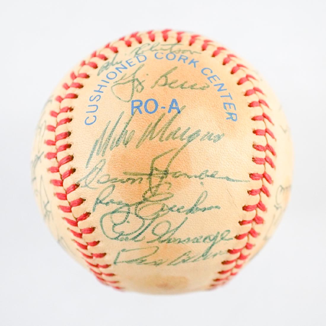 1982 New York Yankees Team Signed Baseball