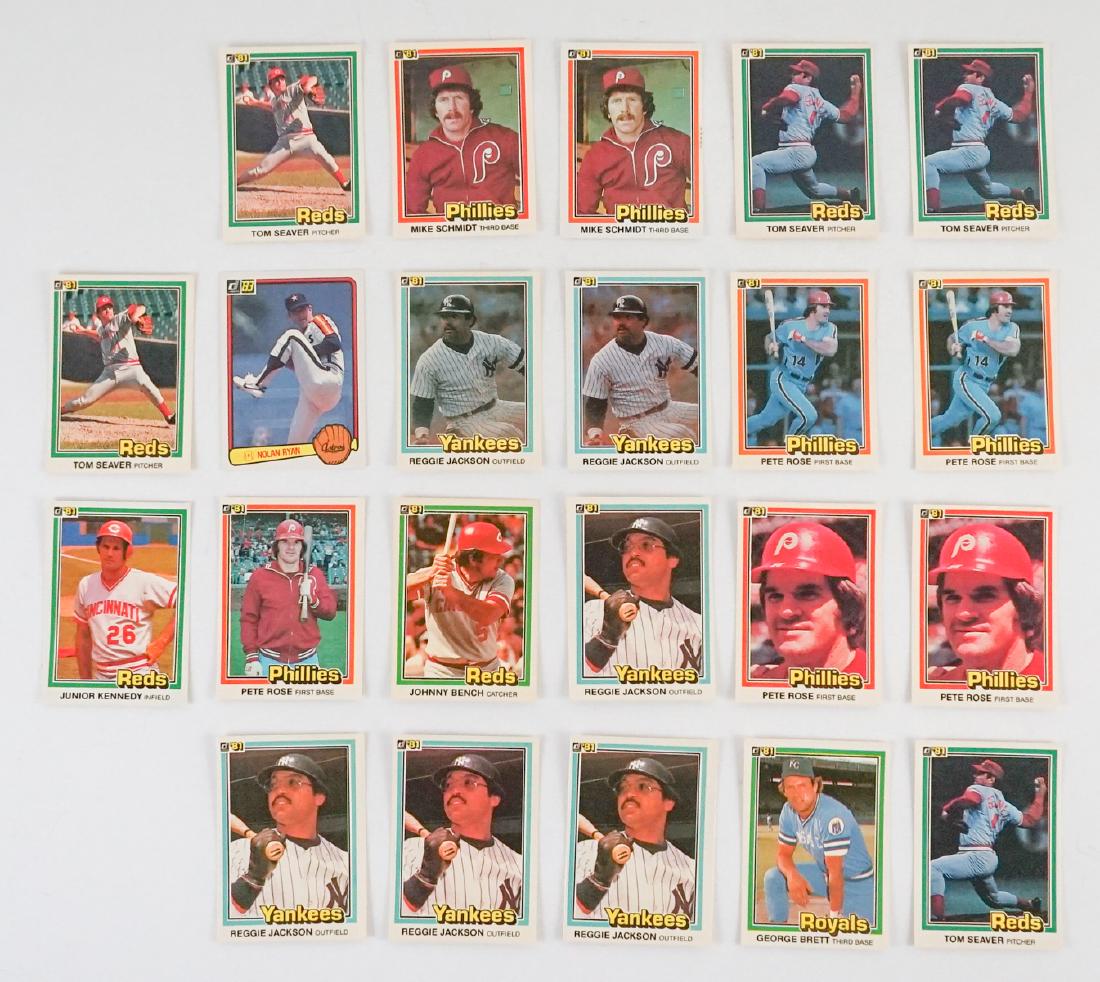 [22+] Early 1980's Donruss BB Cards HOF'ers (1 of 4)