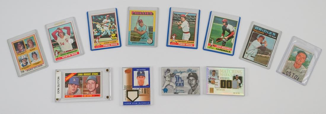 A Group of Twelve Vintage Baseball Cards (1 of 2)
