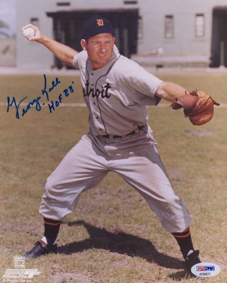 George Kell Signed 8 x 10 Photograph PSA/DNA (1 of 3)