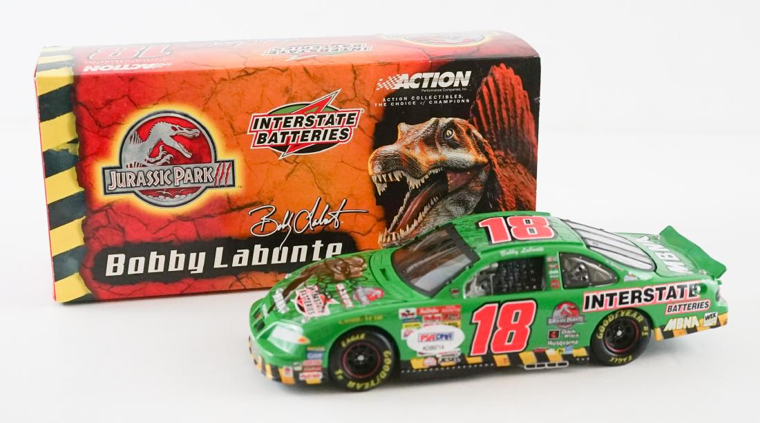 Bobby Labonte Signed 1:24 Scale Model Car PSA/DNA (1 of 3)