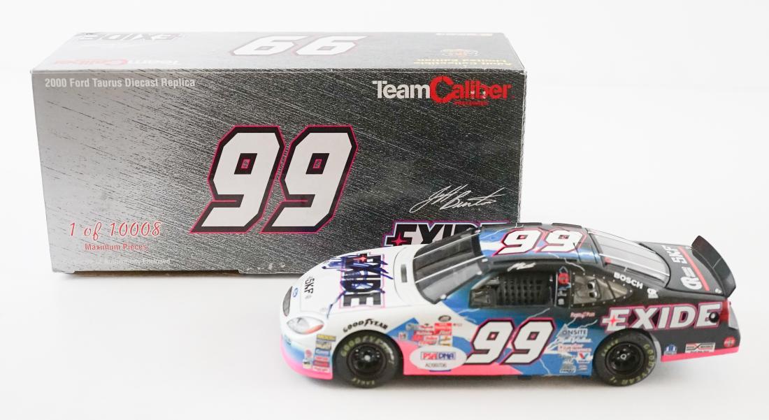 Jeff Burton Signed 1:24 Scale Model Car PSA/DNA (1 of 3)