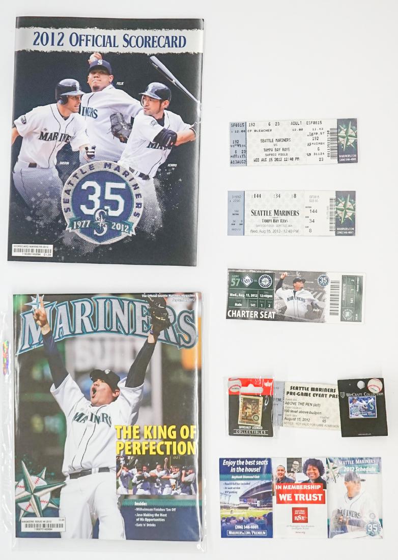 Felix Hernandez Perfect Game 8/15/2012 (1 of 1)