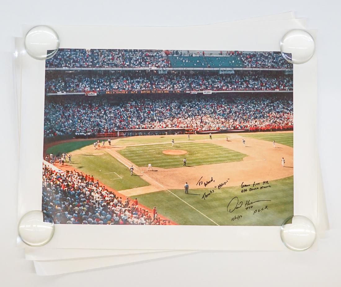 Three Dave Henderson Signed Posters (1 of 4)