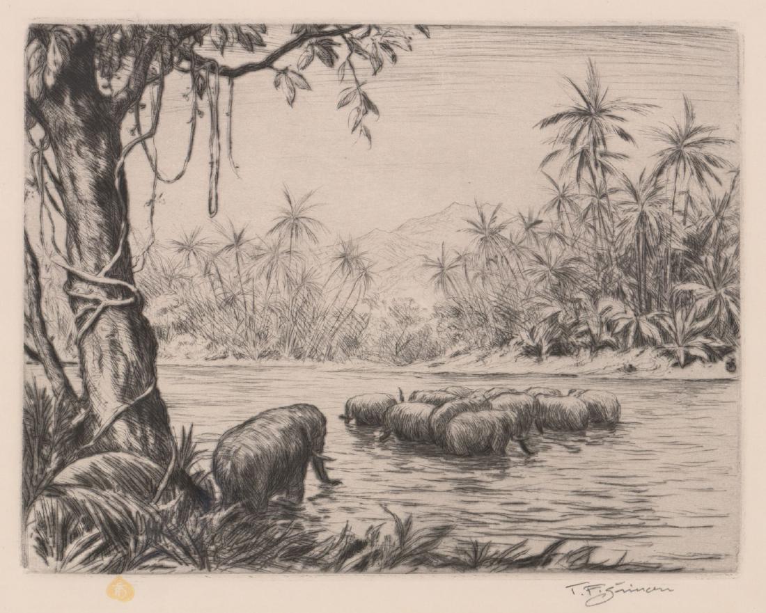 T.F. Simon Etching (1 of 4)