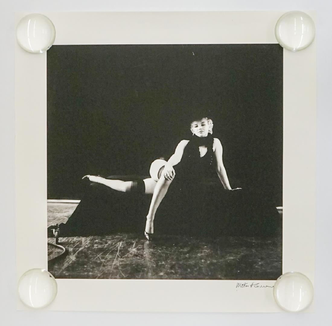 Marilyn Monroe Photographed by Milton Greene: Marilyn Monroe photographed by Milton Greene. Come with Certificate of authenticity from The Milton H. Greene Archives, Inc. Signed, dated and numbered by Joshua Greene. Dated 5/19/03 and numbered #30