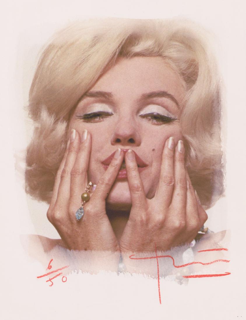 Marilyn Monroe Signed & Numbered Bert Stern Print (1 of 3)