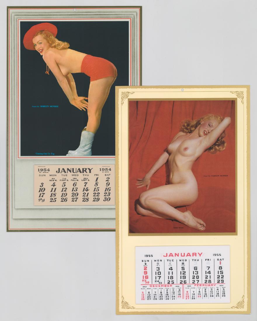 Two Marilyn Monroe Commemorative Calendars (1 of 3)