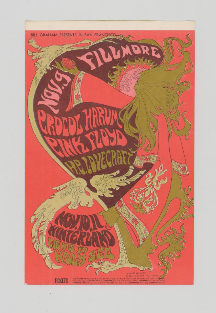 Original BG 92 Pink Floyd Postcard (1 of 2)