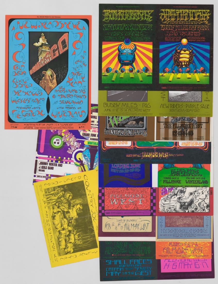 Bill Graham Presents Original Double Postcards (1 of 7)