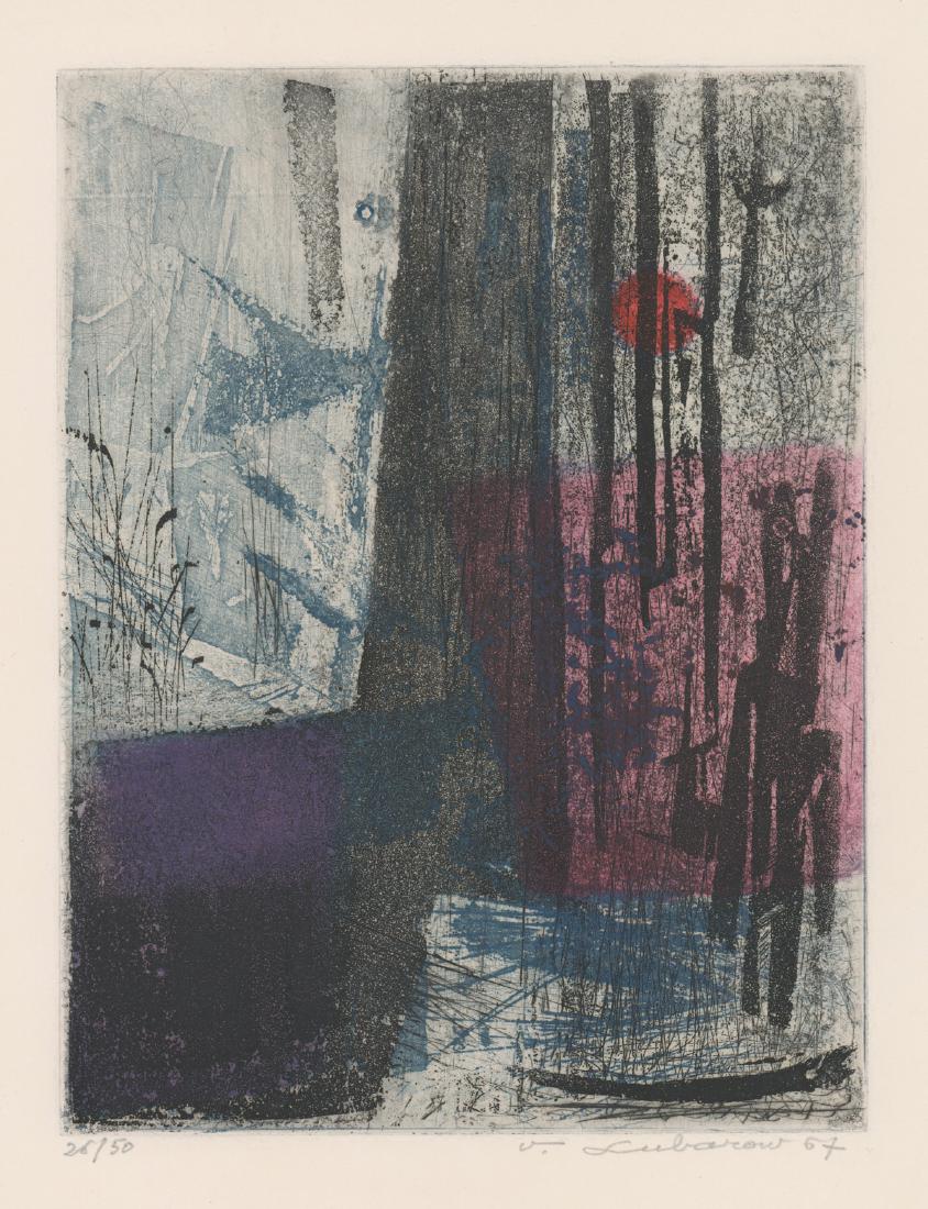 Rene Lubarow Etching (1 of 4)