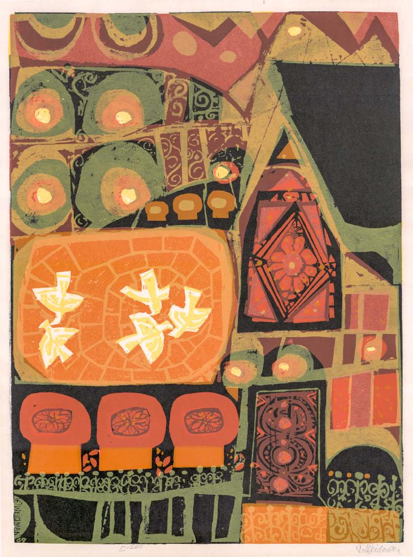 David Weidman Serigraph (1 of 5)