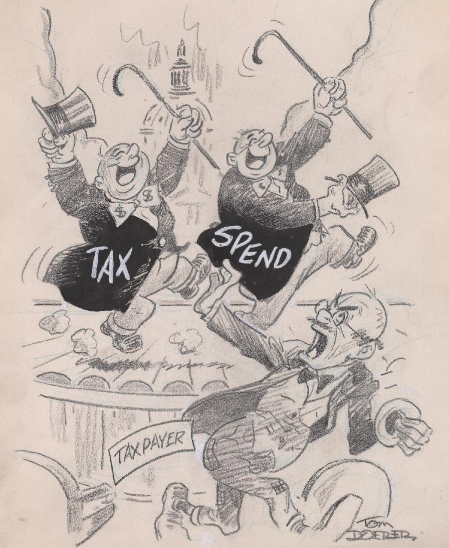 Single Panel Gag Comic Strip Original Art (1 of 4)