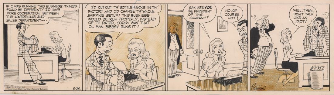 Martin Branner Original Winnie Winkle Comic Art (1 of 4)