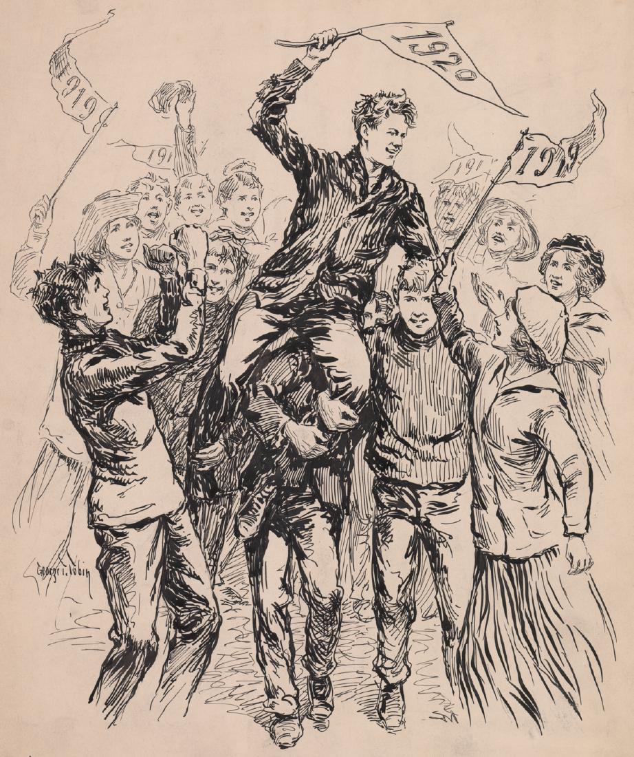 George T. Tobin Original Illustration Art (1 of 4)