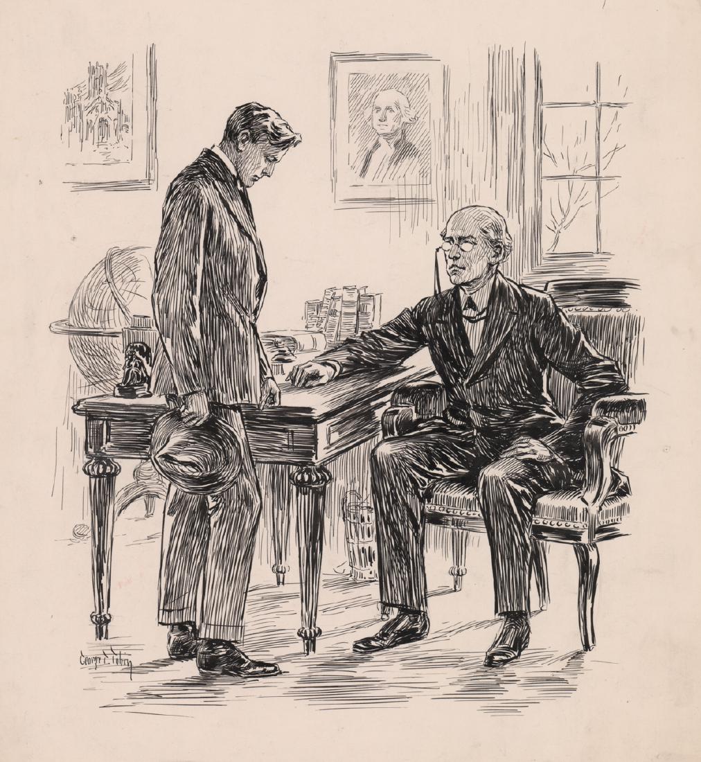 George Tobin Original Art for Classmate Magazine (1 of 4)