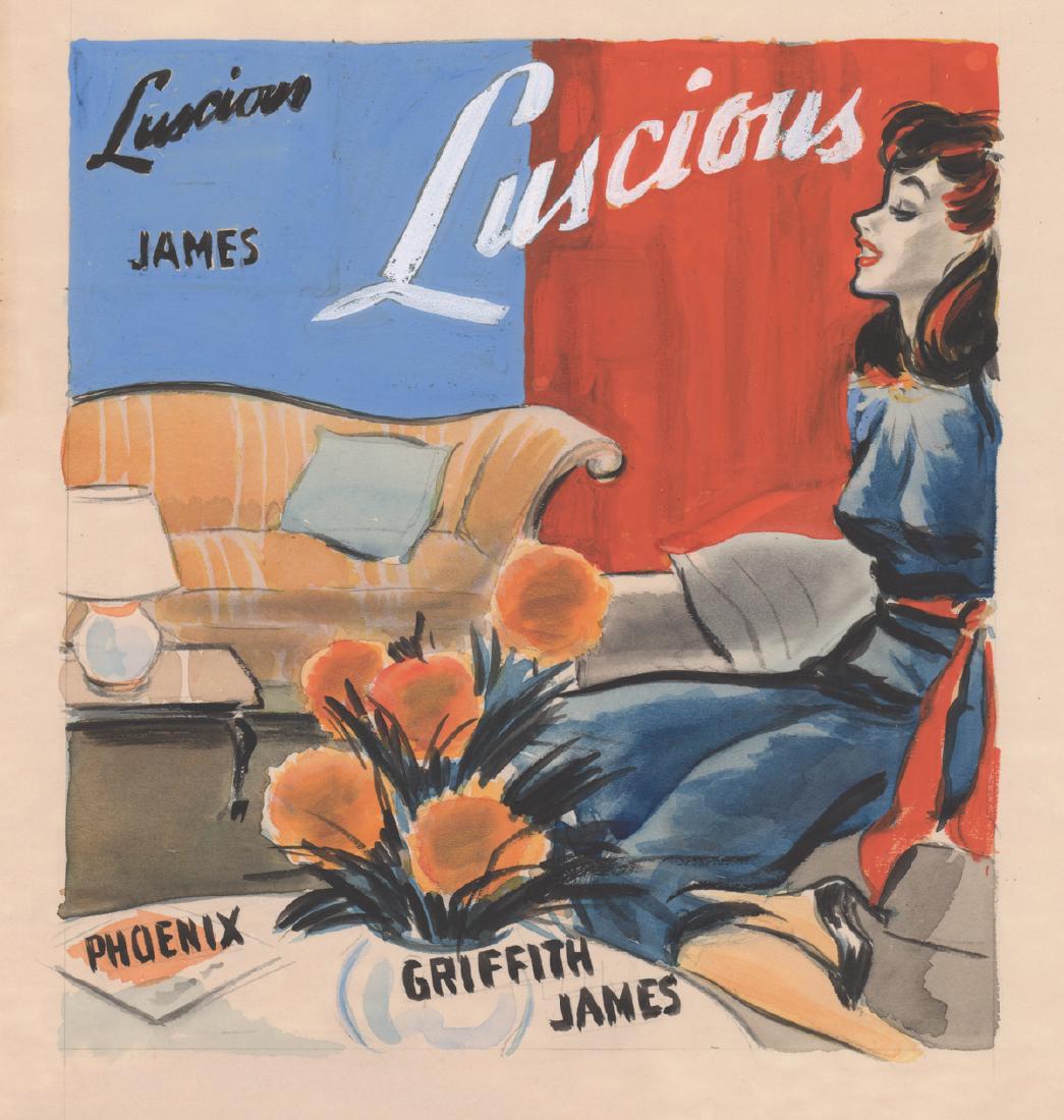 Luscious James Original Advertising Art (1 of 4)