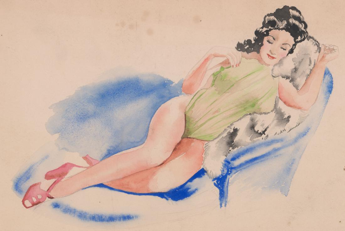 An Original Illustration Watercolor (1 of 4)