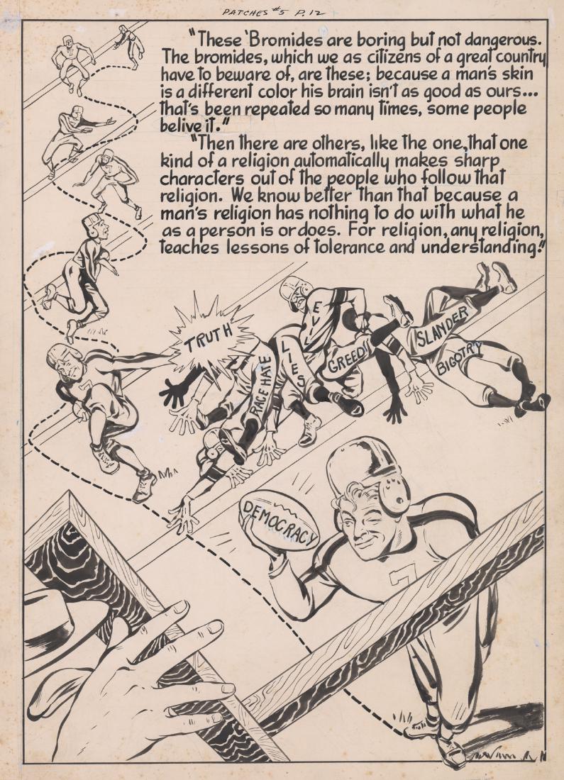 Rare Patches Comics #5 Original Comic Art (1 of 4)