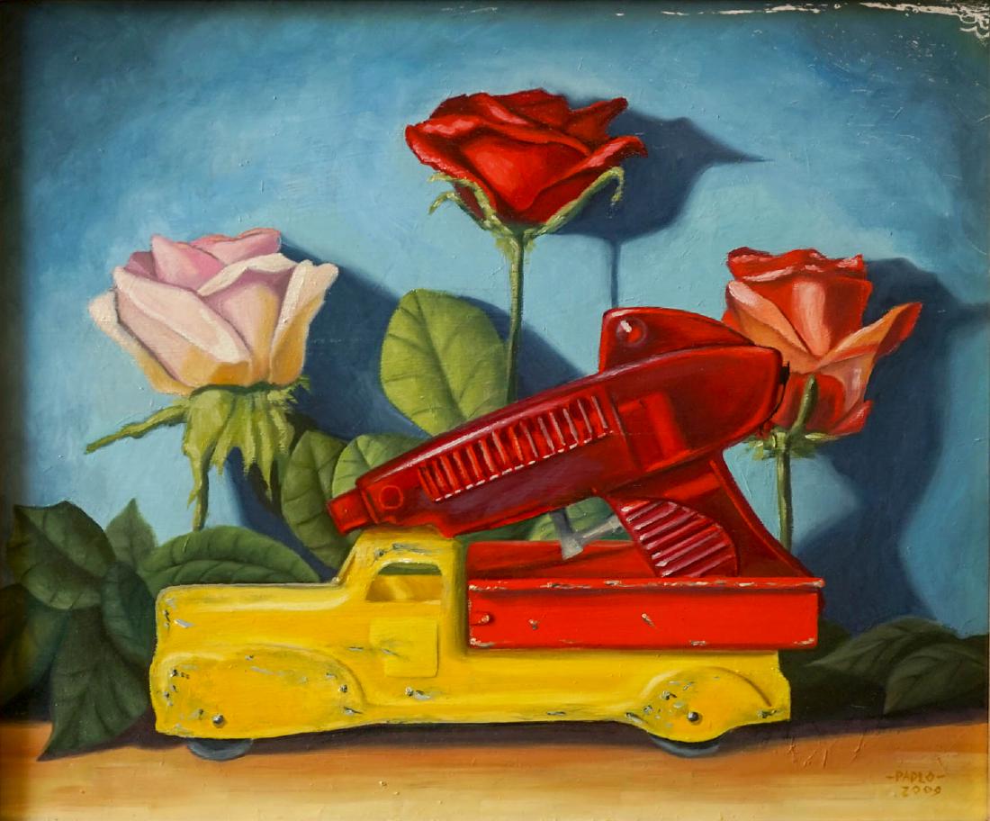 John Padlo (American) Original Oil Painting (1 of 3)