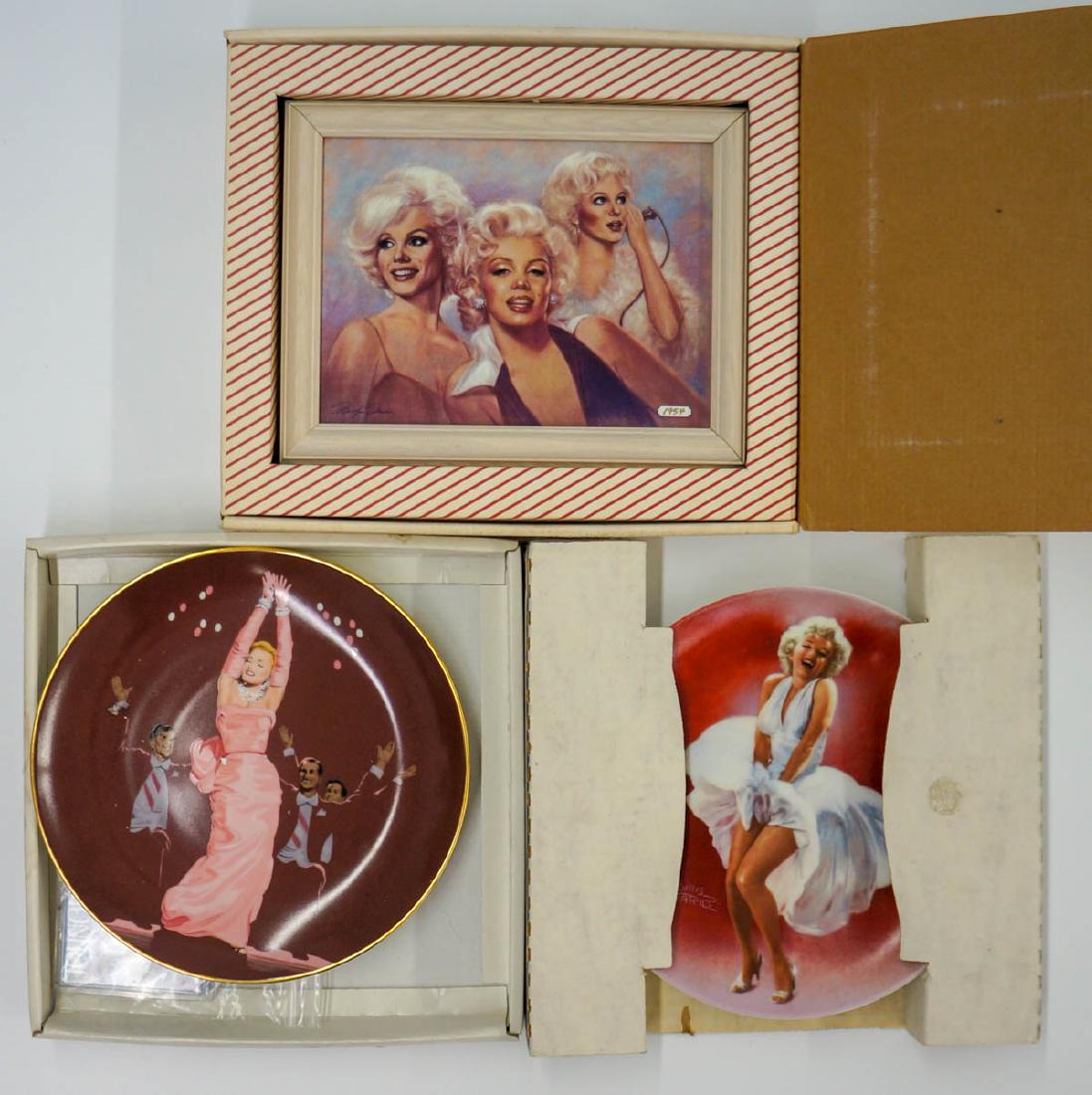 Group of (59) Marilyn Monroe Collector Plates (1 of 3)