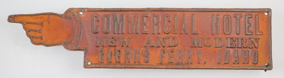 Glenns Ferry Commercial Hotel Sign (1 of 5)