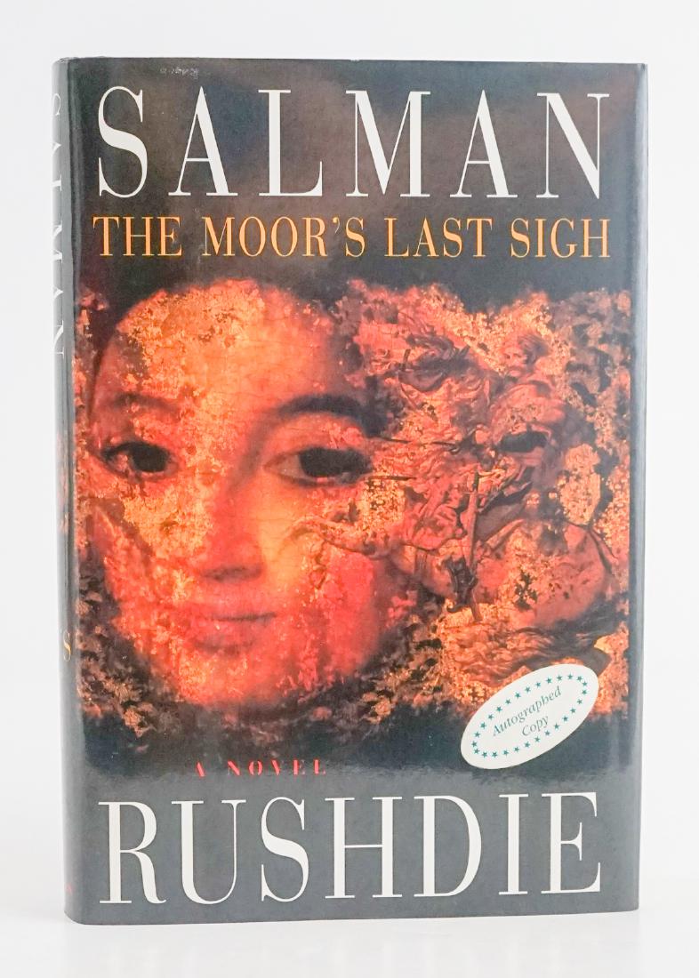 The Moor's Last Sigh by Salman Rushdie Signed (1 of 4)