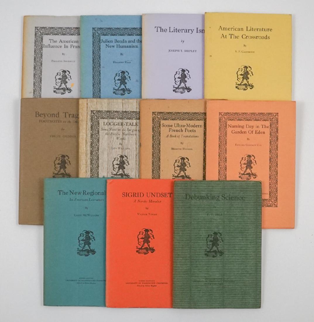 Eleven Signed University of Washington Chapbooks (1 of 4)