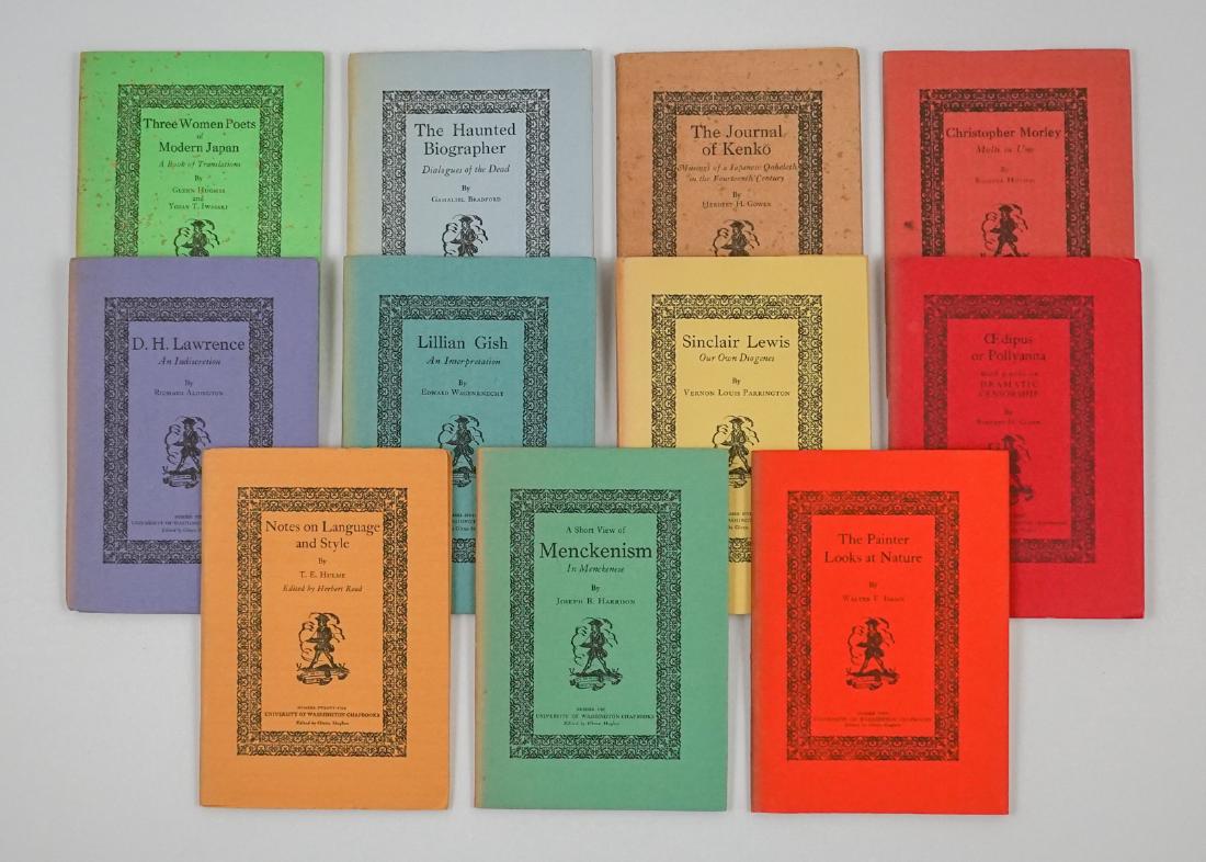 Eleven Signed University of Washington Chapbooks (1 of 6)
