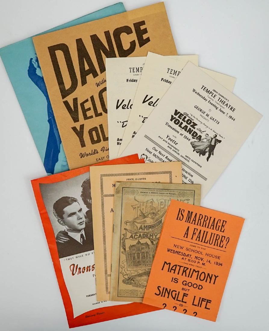 Assorted Flyers & Pamphlets; Plays/Musicals (1 of 15)