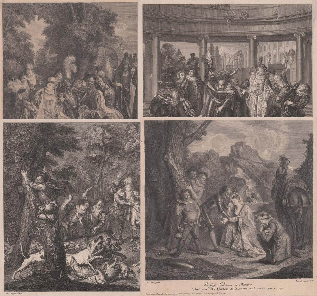 Group of Four Engravings, 17-18th Century (1 of 13)